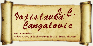 Vojislavka Čangalović vizit kartica